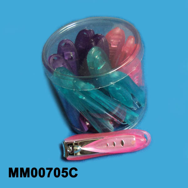 12PCS NAIL CLIPPER with PLASTIC SET in PVC BOX