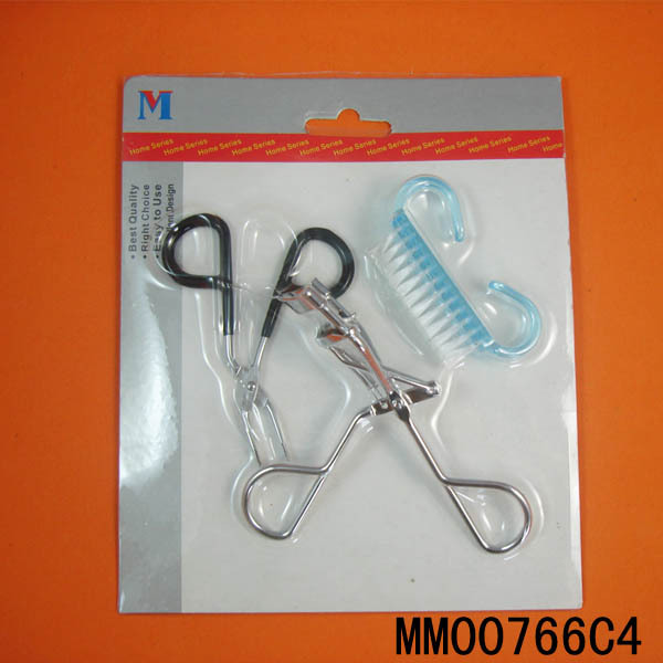 TWEEZER with EYELASH CURLER WBRUSH