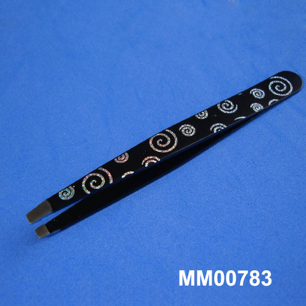 SS EYEBROW TWEEZER style 3