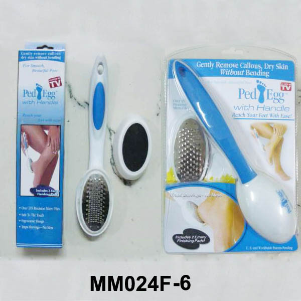 EGG FOOT FILE with Handle IN DOUBLE