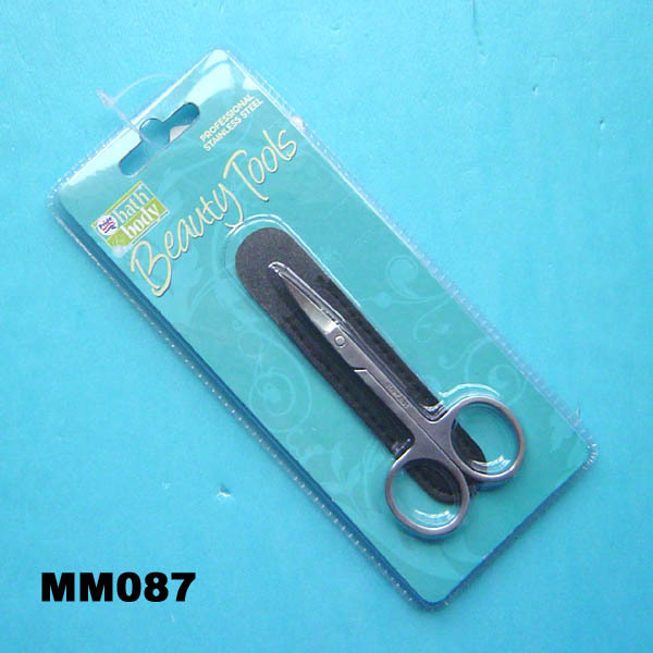 SS BEAUTY SCISSORS and TWEEZER MM588H WHITE Handle MM522