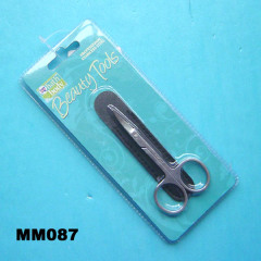 SS BEAUTY SCISSORS and TWEEZER MM588H WHITE Handle MM522