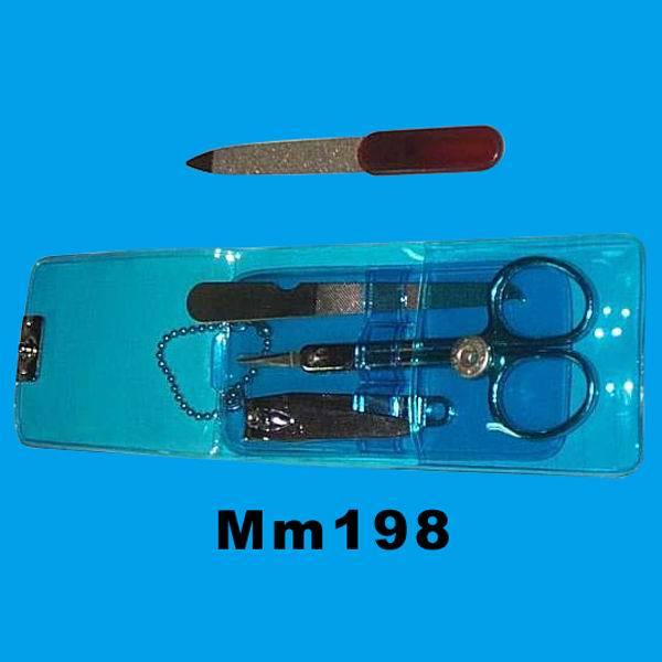 4PCS MANICURE SET in PVC BAG
