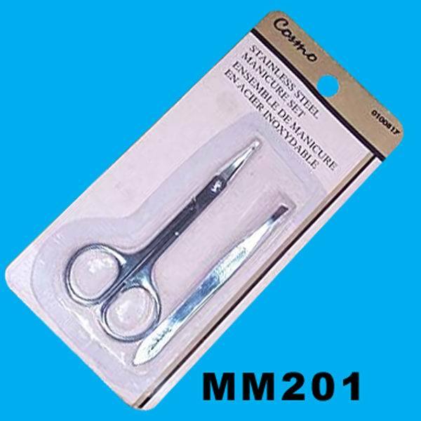 MANICURE SET STAINLESS STEEL EDD 01680