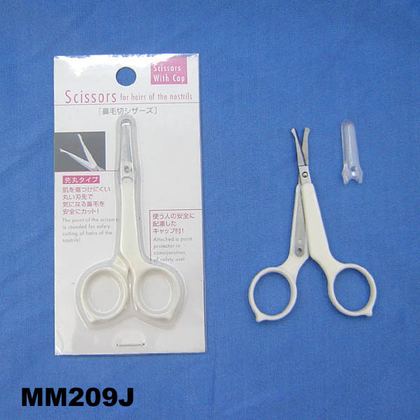 SCISSORS FOR HAIRS OF THE NOSTRILS