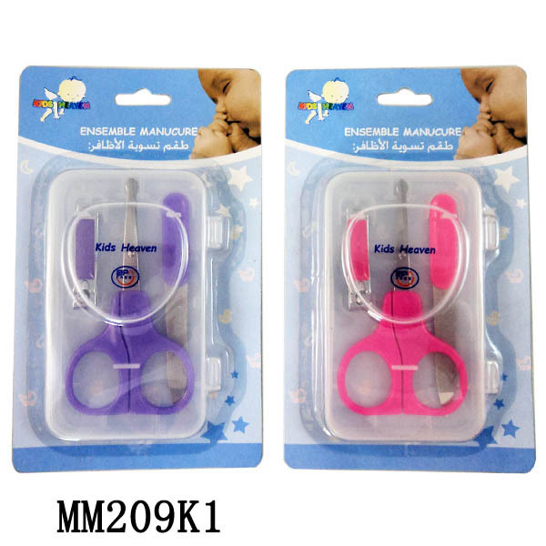 3PCS MANICURE SET with PVC BOX