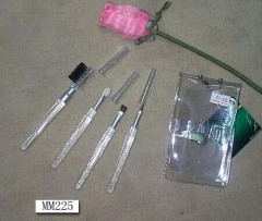 BEAUTY BRUSH in PVC BAG style 2