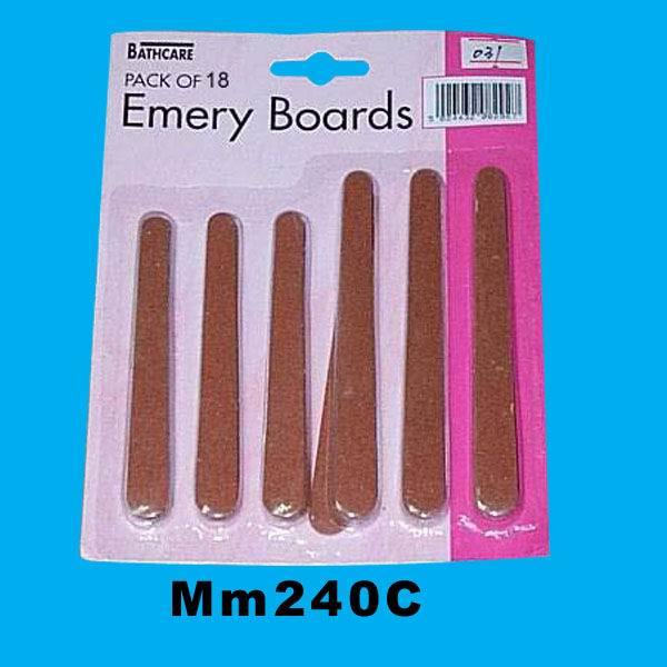 18PCS EMERY BOARDS
