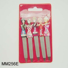 5PCS nail files in PVC BAGTEXTURING