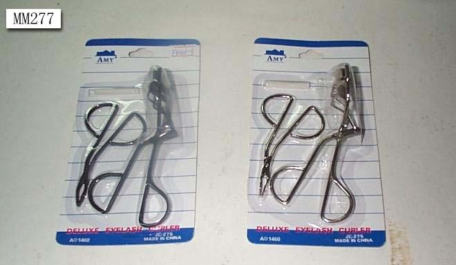 2PCS MASK-UP SUITEYEBROW TWEEZERS with EYELASH CURLER
