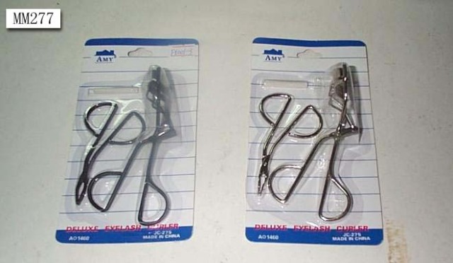 2PCS MASK-UP SUITEYEBROW TWEEZERS with EYELASH CURLER