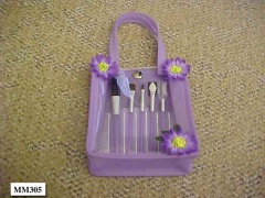 5PC MAKE UP BRUSH SET in PVC BAG