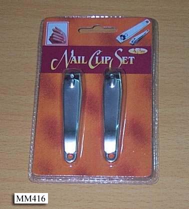 2PCS NAIL CLIPPER