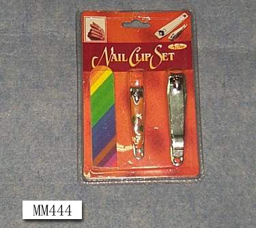 2PCS NAIL CLIPPER and EMERY BOARD