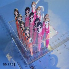 EYEBROW TWEEZER 12PCS IN DISPLAY RACK