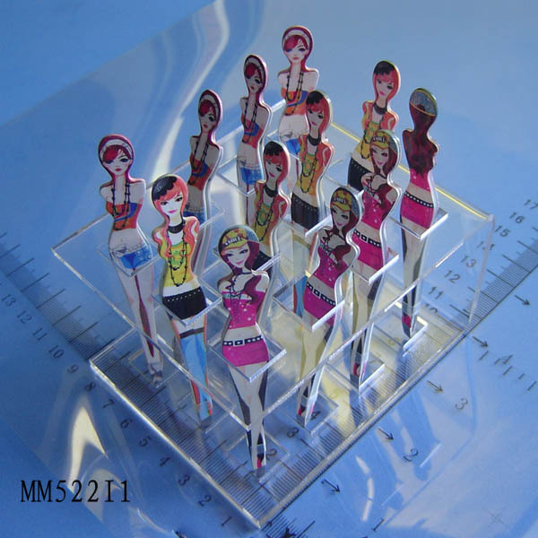 EYEBROW TWEEZER 12PCS IN DISPLAY RACH