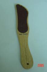 FOOT SMOOTHER RUBBER WOODEN