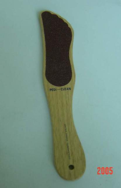 FOOT SMOOTHER RUBBER WOODEN
