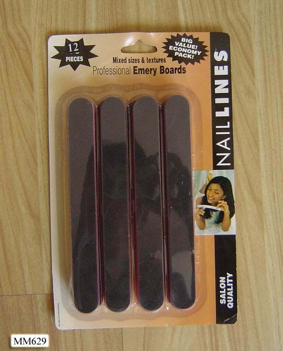12 PIECES PROFESSIONAL EMERY BOARDS