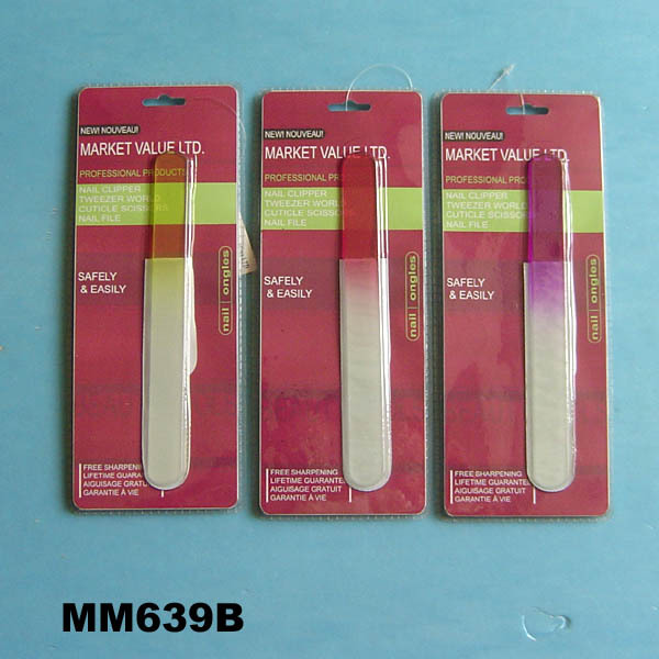 TRANSPARENT NAIL FILE