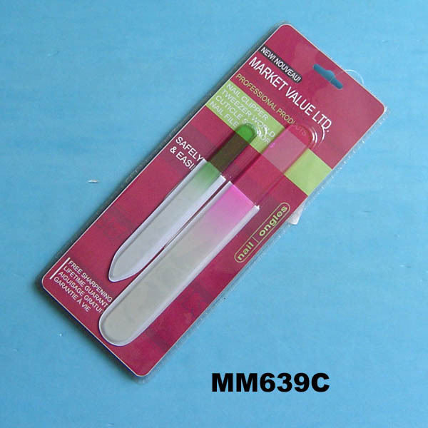 TRANSPARENT GLASS NAIL SMOOTHER