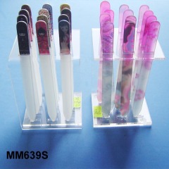TRANSPARENT NAIL FILE with Stand