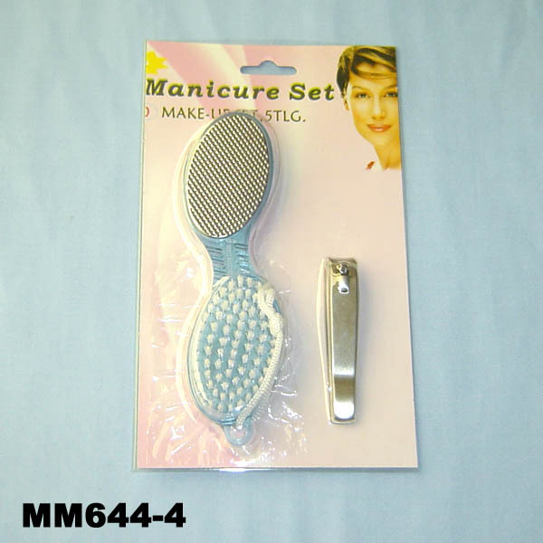 2PCS MANICURE SET INSERT CARD