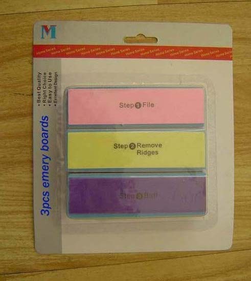3PCS 4 SIDE NAIL FILE style 2