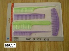 5PCS PLASTIC COMB