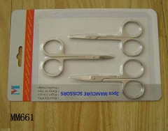 3PCS BEAUTY SCISSORS