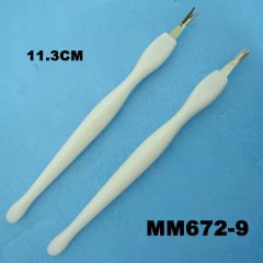 MANICURE and PEDICURE STAINLESS STEEL Dead skin fork style 2