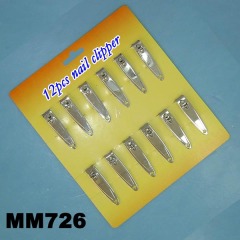 12PCS NAIL CLIPPER