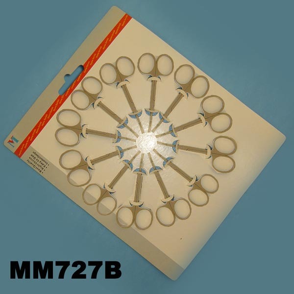 12PCS COSMETIC SCISSORS style 2