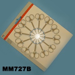 12PCS COSMETIC SCISSORS style 2