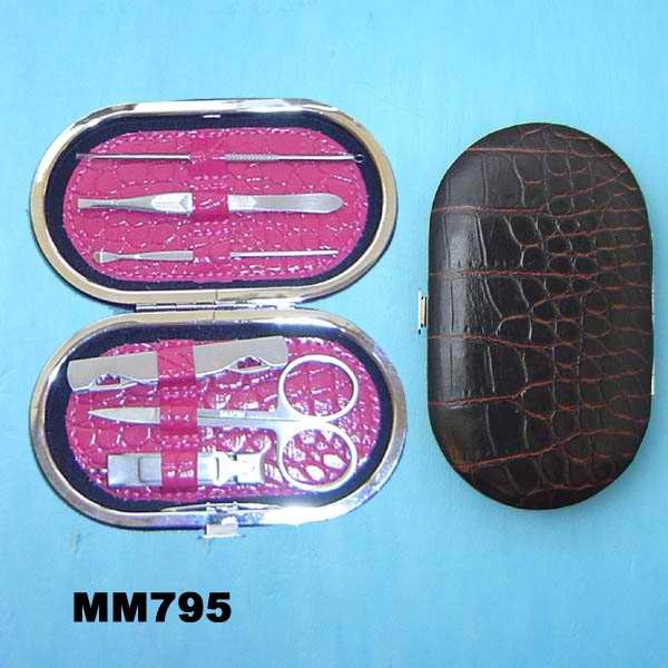 6PCS STAINLESS STEEL MANICURE SET