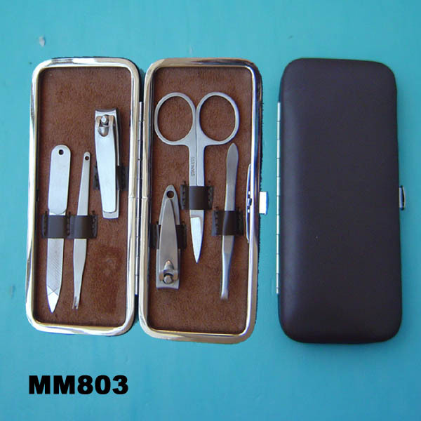 6PCS STAINLESS STEEL MANICURE SET in CB style 4