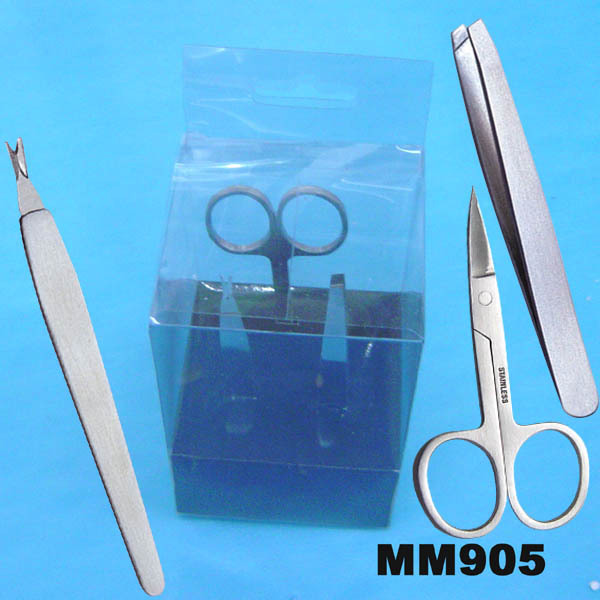 3PCS MANICURE SET in PVC BOX style 2