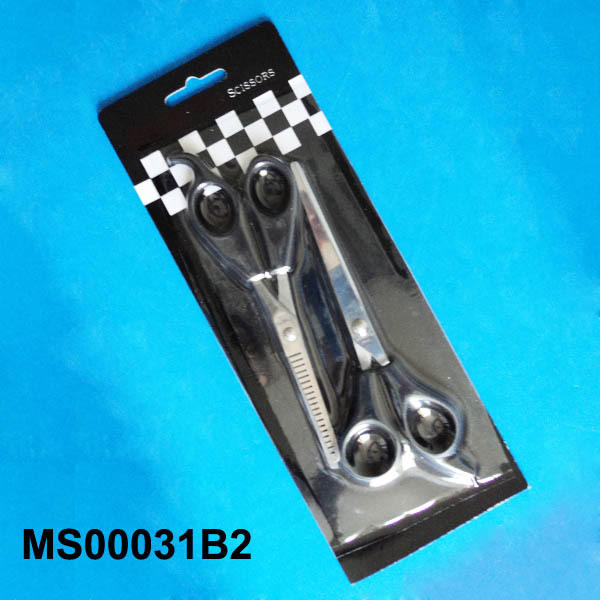 2PK SS BARBER SCISSORS