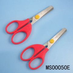 5in PLASTIC Handle STUDENT SCISSORS in PVC BAG