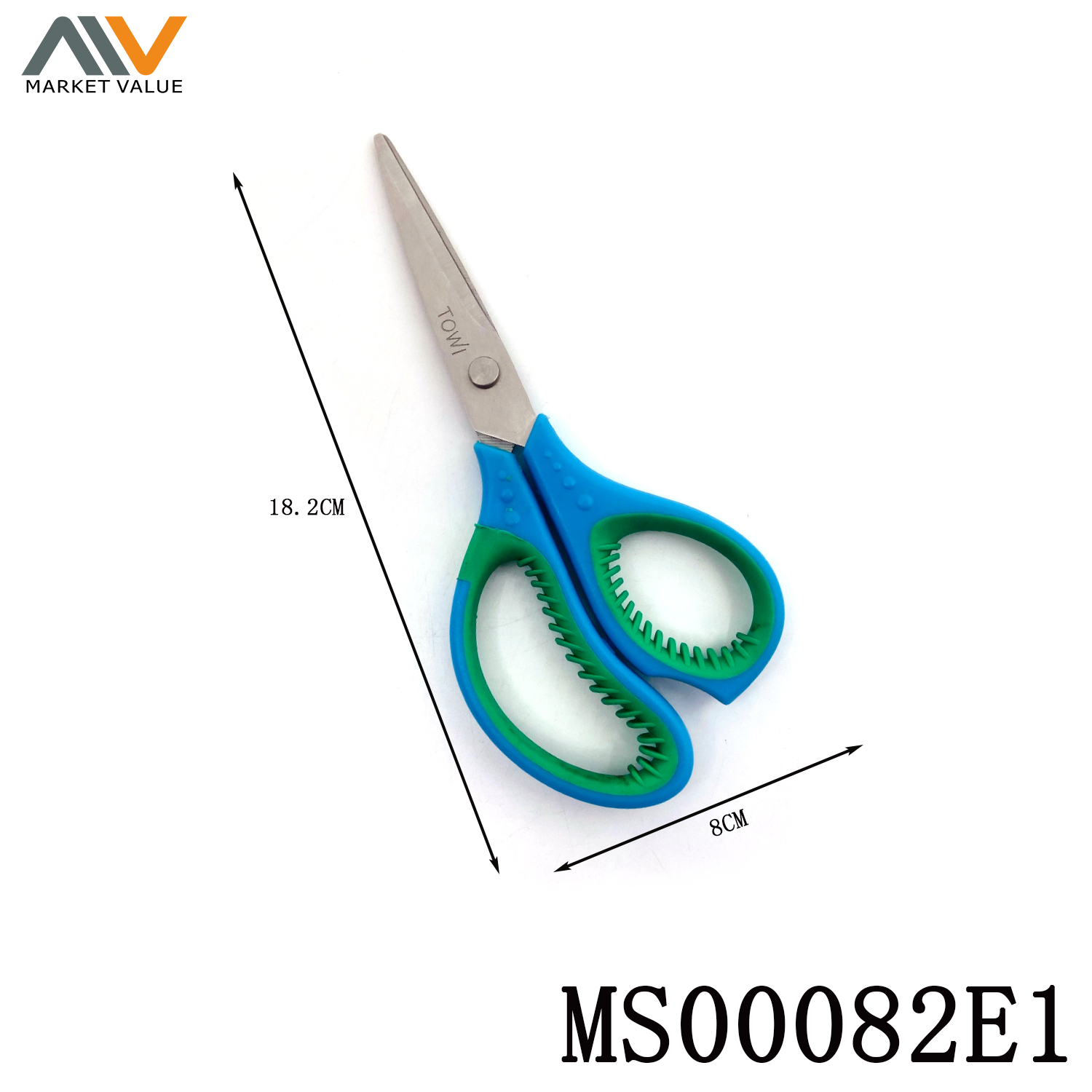 7in Soft Handle Sissors TC