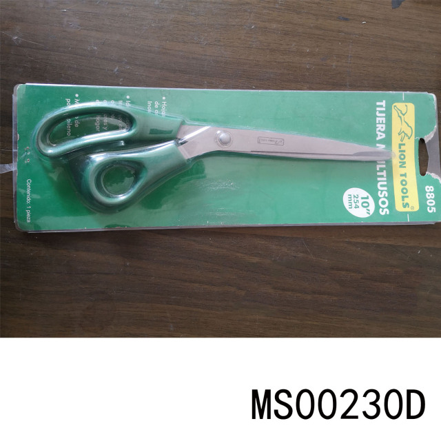 10in 254MM PLASTIC Handle SS SCISSOR
