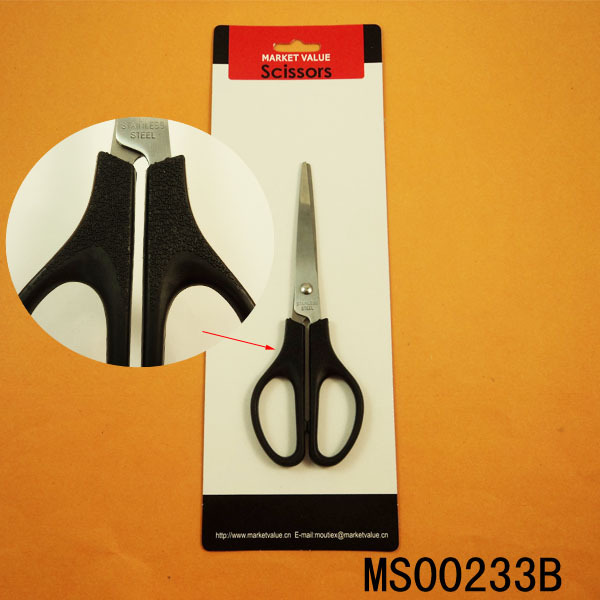 6.5in PLASTIC Handle SCISSORS