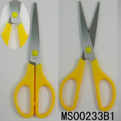 6.5in PLASTIC Handle STUDENT SCISSORS