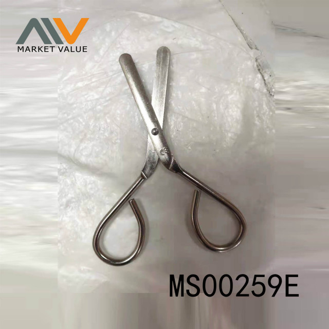 CHROME PLATED METAL SCISSOR POLYBAG