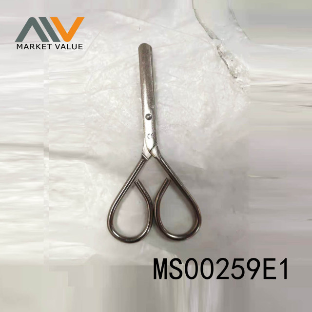 CHROME PLATED METAL SCISSOR POLYBAG style 2