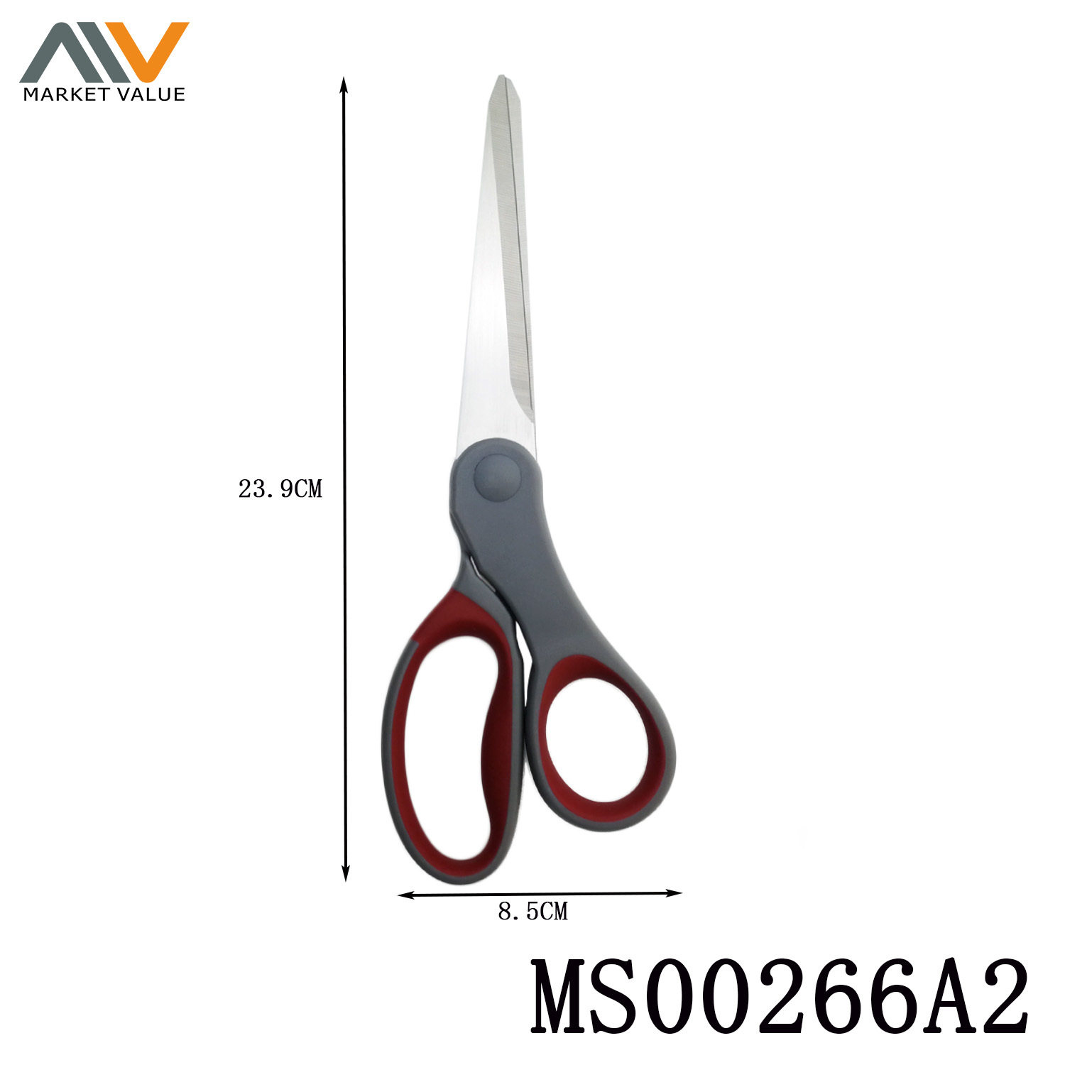 SS Scissors with PP Handle TC