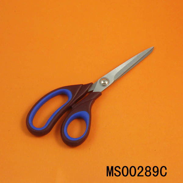 7.5in STAINLESS STEEL SCISSORS SOFT GRIP