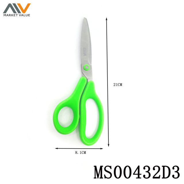 8in SS Scissors with Plastic Handle