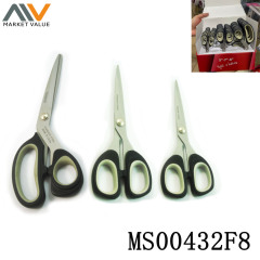 18 PCS SS Scissors Titanize Soft Handle In PDQ