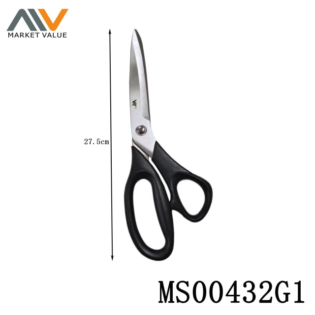11in SS Leather Shears with PP Handle IC